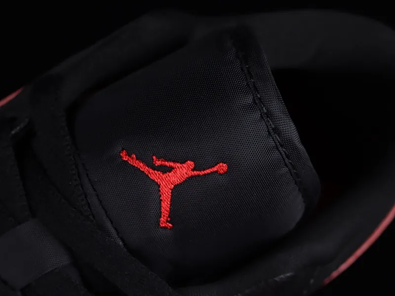 All categories Air Jordan Jordan series basketball shoes Air Jordan 1 Low Z version Air Jordan 1 Low "Black And Red" AJ1 Joe 1 black and red low-top basketball shoes DC0774-061